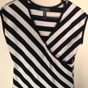 Lauren Ralph Lauren Knit Pull-On Top P/LG